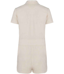 Native Spirit Ladies Terry Towel Short Overall
