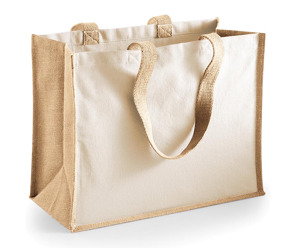 Printers Jute Classic Shopper Bag