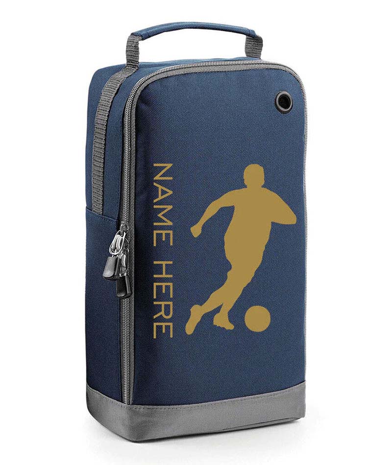 Personalised Childrens Boot Bag Boys Football Rugby Kids Sports Footy PE Kit Bag