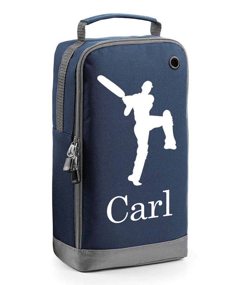 Personalised Childrens Cricket Boot Bag Kids Sports Gift Custom Shoe Bags