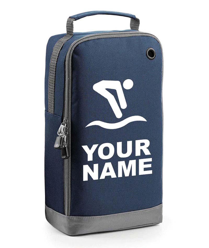 Personalised Any Name Swimming Boot Bags Sport School Gym PE Accessories Kit Bag