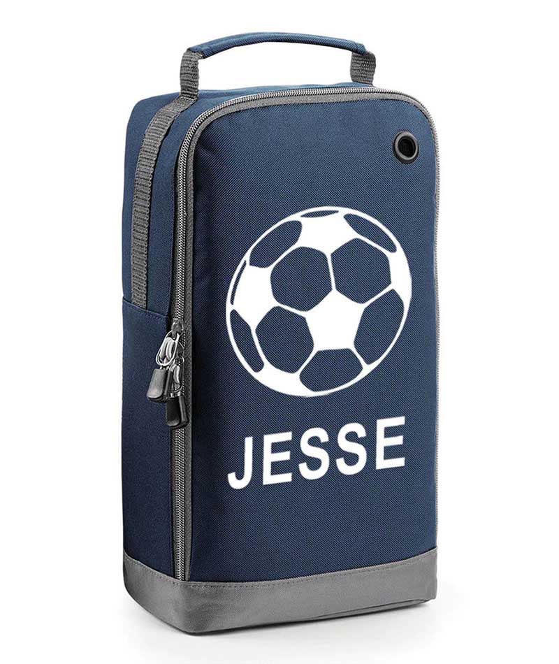 Personalised Any Name Rugby Football Boot Bags Sports School Gym PE Shoe Kit Bag