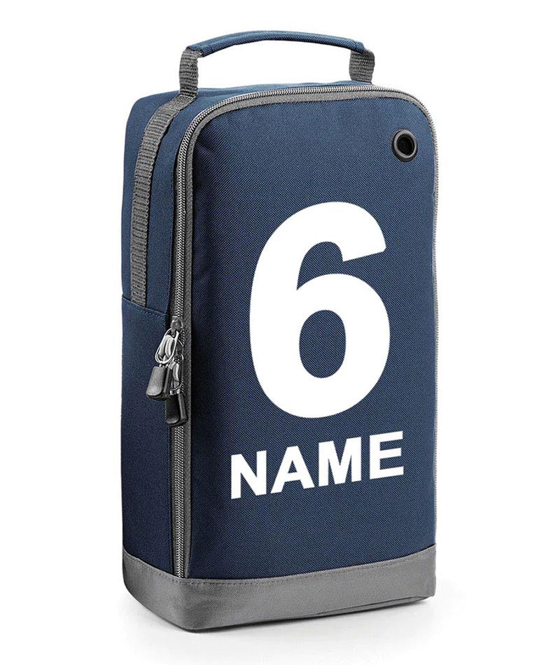 Personalised Any Number and Name Boot Bags Football Rugby Sports PE Gym Kit Bag