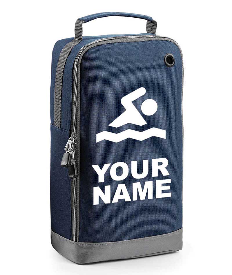 Personalised Any Name Swimming Boot Bags Sport School Gym PE Accessories Kit Bag