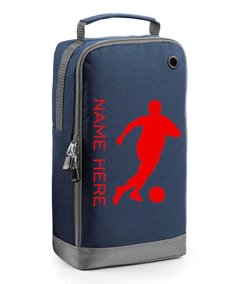 Personalised Childrens Boot Bag Boys Football Rugby Kids Sports Footy PE Kit Bag