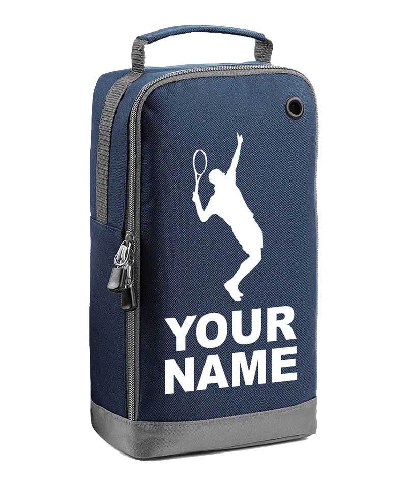 Personalised Any Name Tennis Boot Bags Sports School Gym PE Accessories