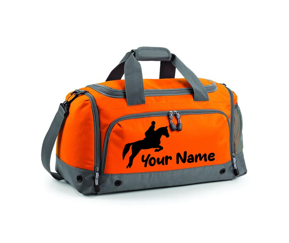 Personalised Football Holdall With Your Name Or Club Kids Boys Mens Kit Bag