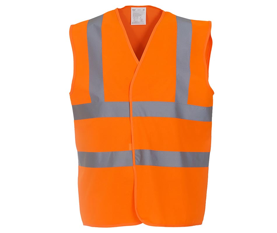 Hi-Vis Two Band and Braces Waistcoat