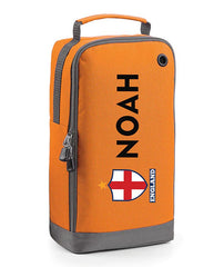 Personalised England Football Boot Bag Boys Girls Customised Kids PE School Gym