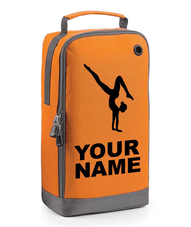 Personalised Any Name Gymnastics Boot Bags Dance Ballet Sports Pe Custom Kit Bag