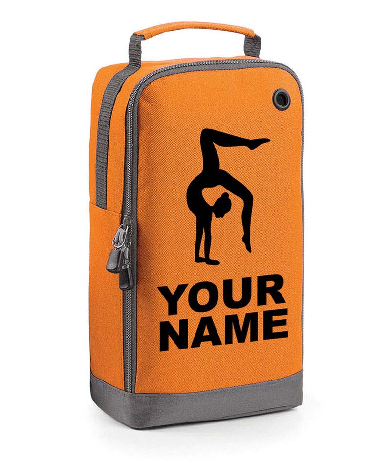 Personalised Any Name Gymnastics Boot Bags Dance Ballet Sports Pe Custom Kit Bag