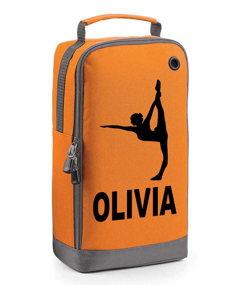 Personalised Any Name Gymnastics Boot Bags Dance Ballet Sports Pe Custom Kit Bag