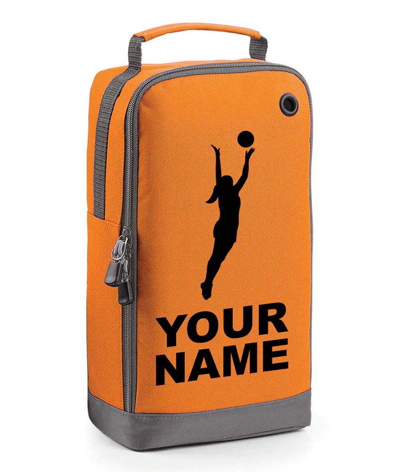 Personalised Any Name Netball Boot Bags Girl Sports Pe Accessorie Custom Kit Bag