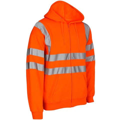 Hi Vis Zip Hoodie