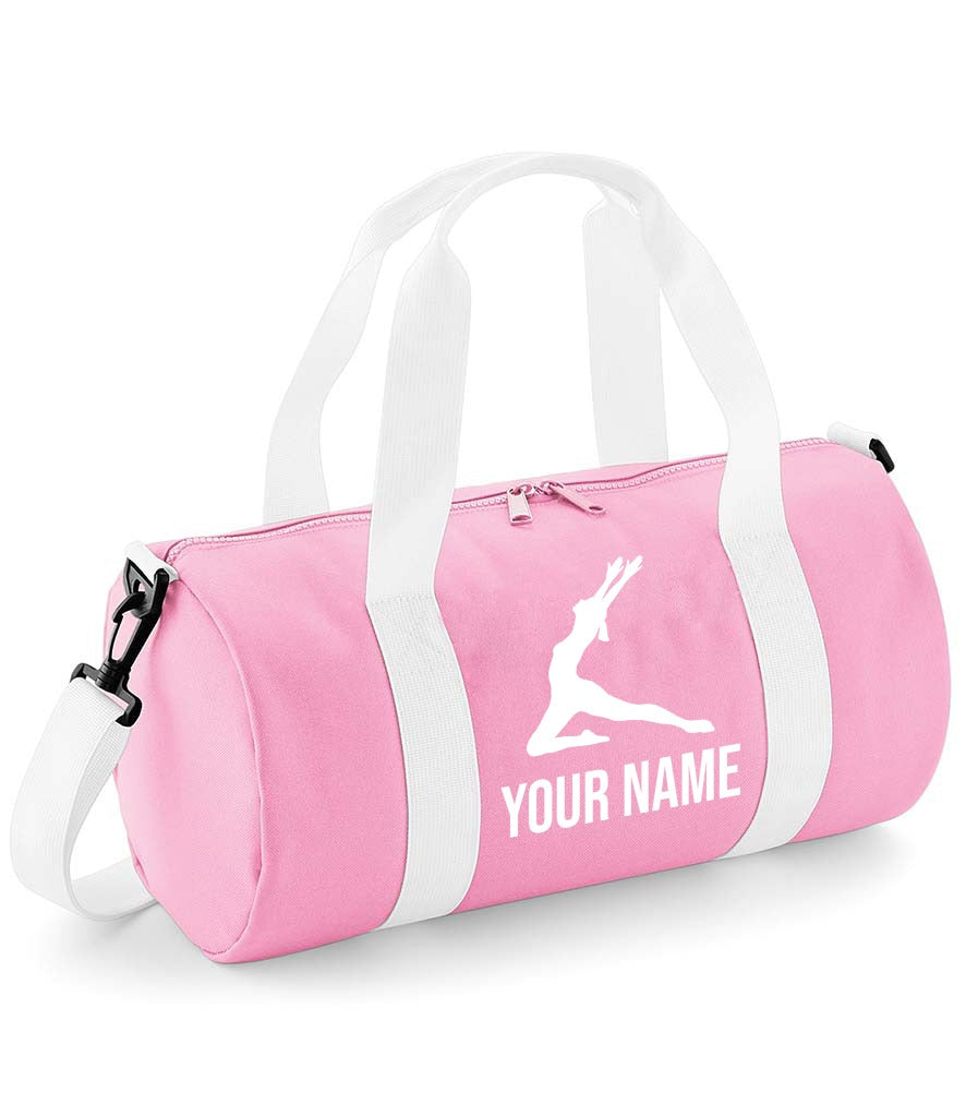 Personalised Girls Gymnastics Dance Ballet Uniform School Gym Kit Kids Bag Gift