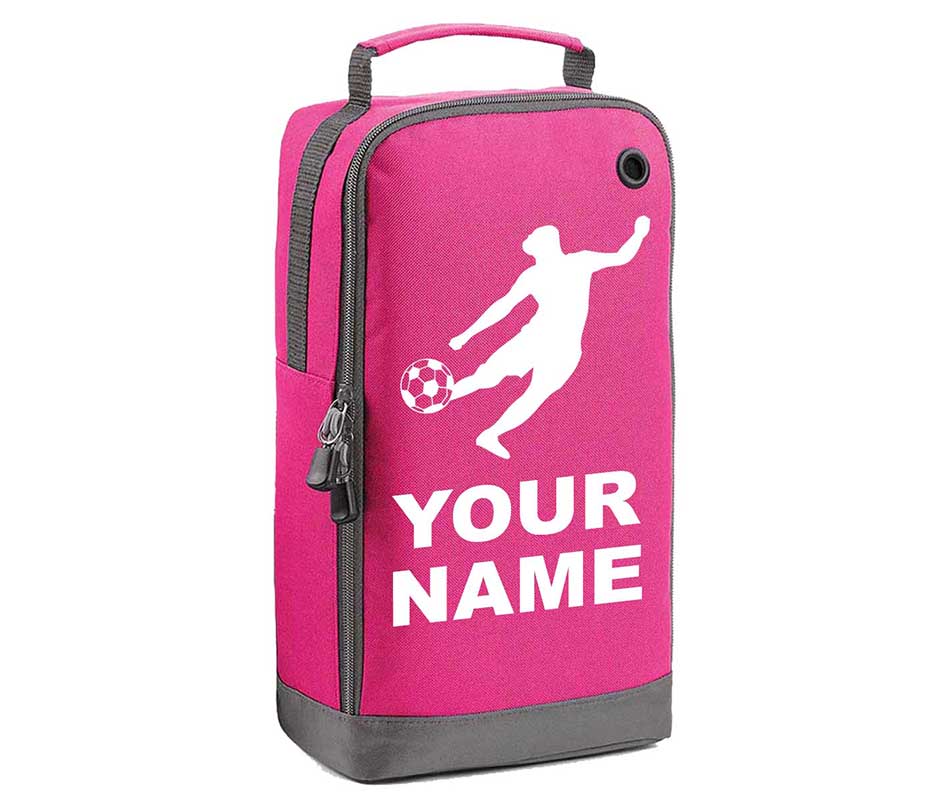 Personalised Any Name Rugby Football Boot Bags Sports School Gym PE Shoe Kit Bag