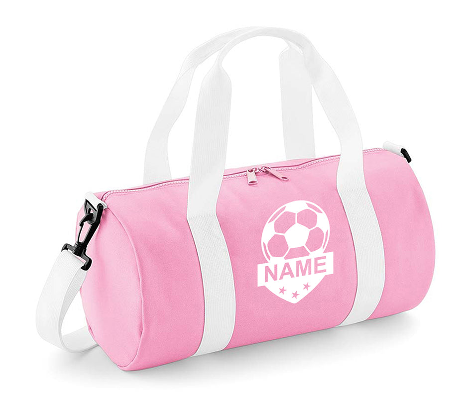 Personalised Football with Your Name School Gym Kit Kids Bag Gift Gym Essentials