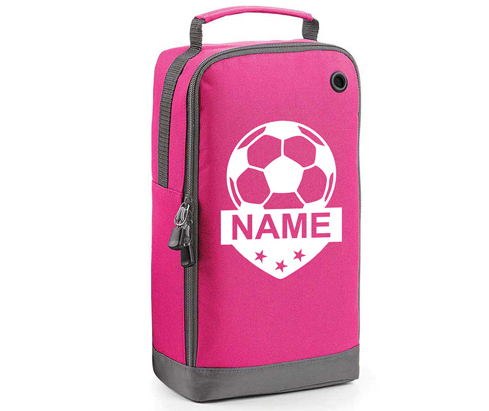 Personalised Any Name Rugby Football Boot Bags Sports School Gym PE Shoe Kit Bag