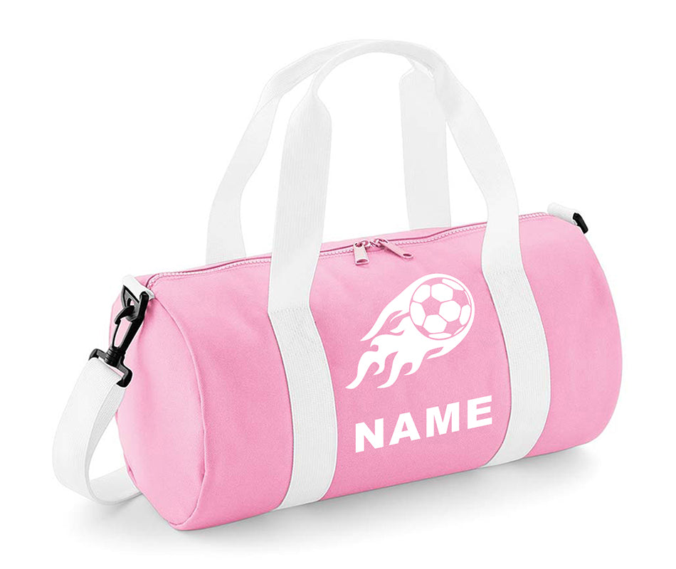 Personalised Football with Your Name School Gym Kit Kids Bag Gift Gym Essentials