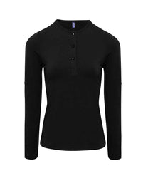 Premier Ladies Long John Roll Sleeve TShirt