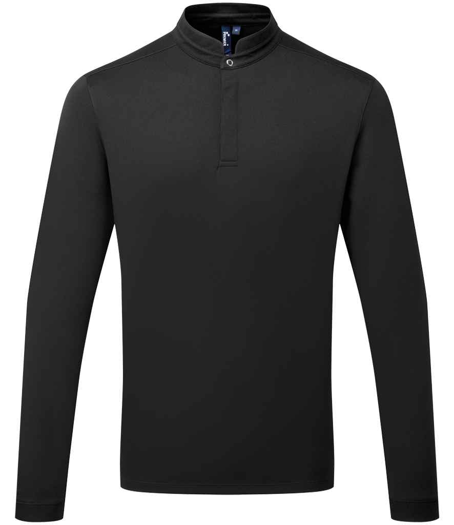 Premier Essential Coolchecker Long Sleeve Chefs Shirt