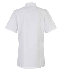 Premier Ladies Short Sleeve Chefs Jacket