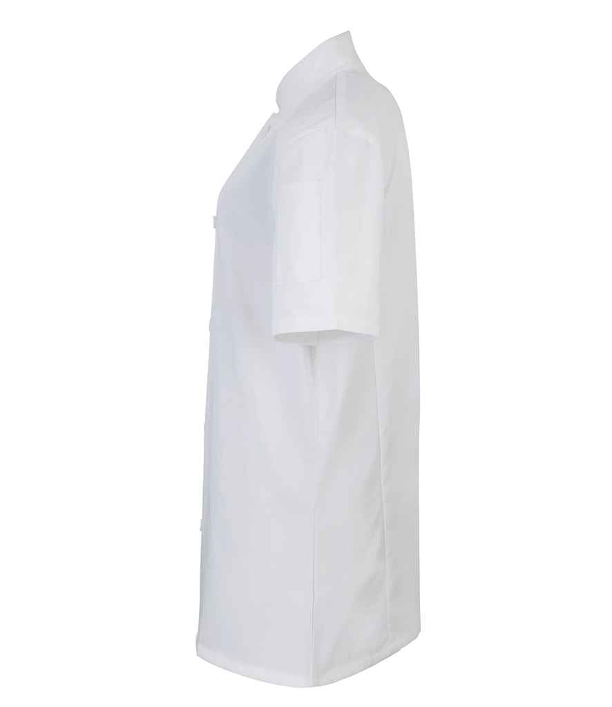 Premier Ladies Short Sleeve Chefs Jacket