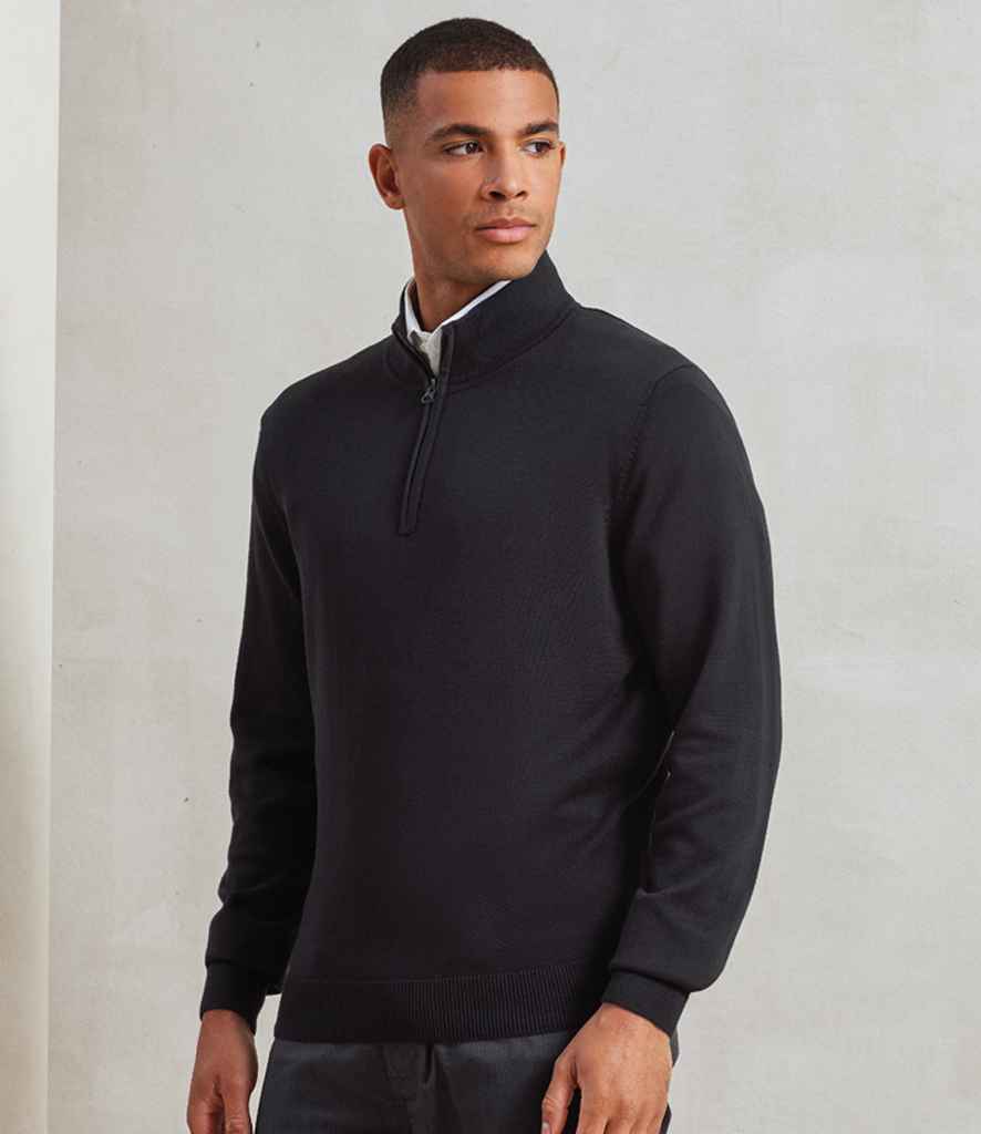 Premier Zip Neck Sweater