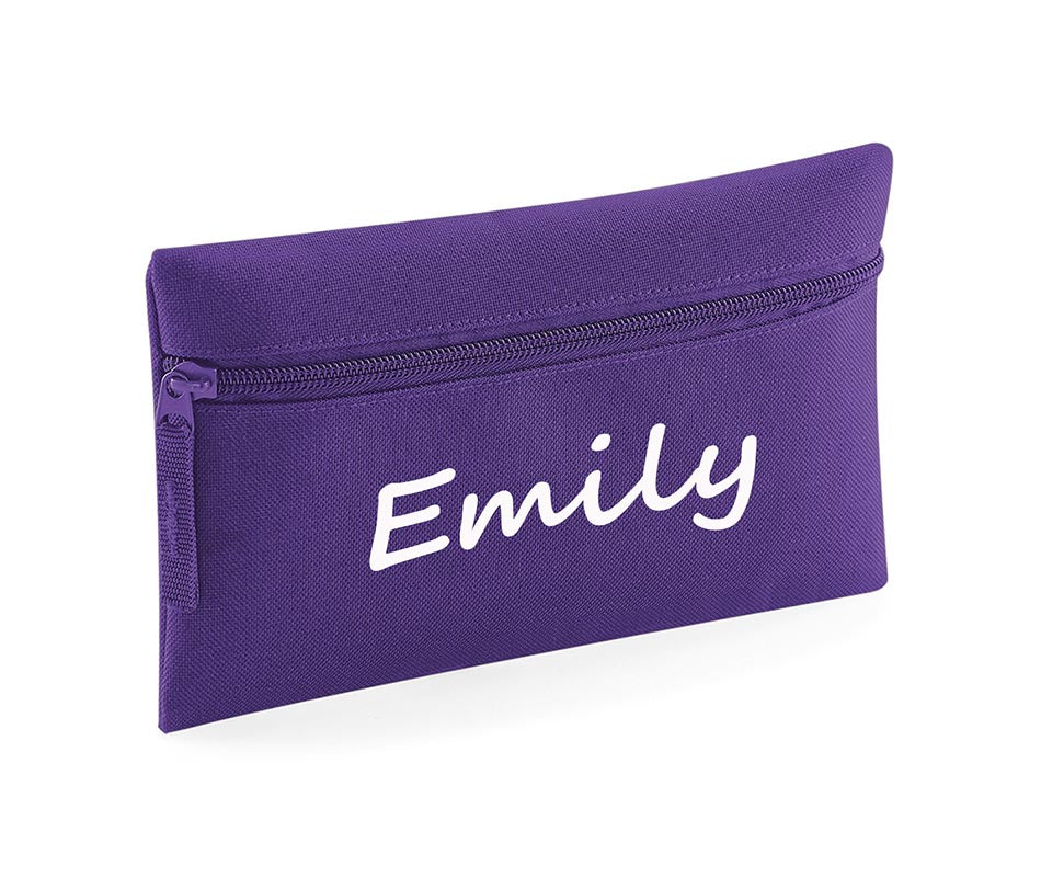 Personalised Pencil Case With Your Name School Equipment Pens Bag Case Best Gift