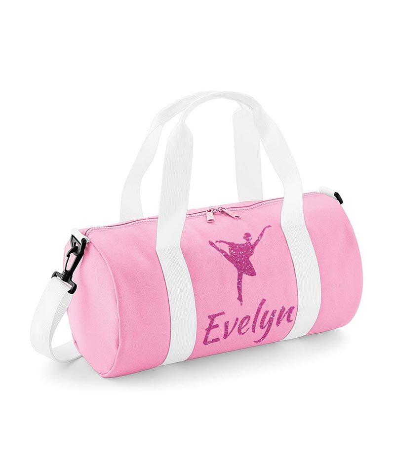 Personalised Girls Gymnastics Dance Ballet Uniform School Gym Kit Kids Bag Gift