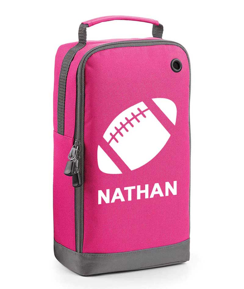 Personalised Football Rugby Boot Bags Sports School Gym PE Accessories Kit Bag