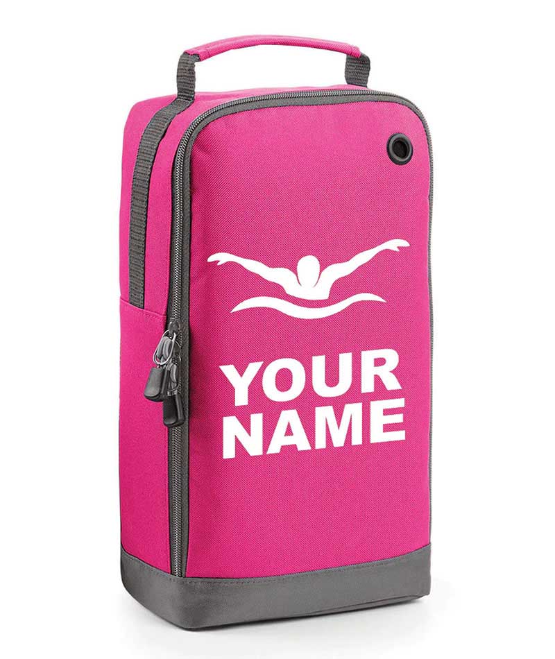 Personalised Any Name Swimming Boot Bags Sport School Gym PE Accessories Kit Bag