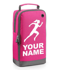 Personalised Running Boot Bags Women Girls Runner Sports Kit Bag