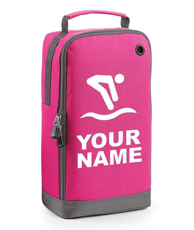 Personalised Any Name Swimming Boot Bags Sport School Gym PE Accessories Kit Bag