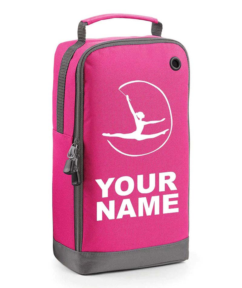 Personalised Any Name Gymnastics Boot Bags Dance Ballet Sports Pe Custom Kit Bag