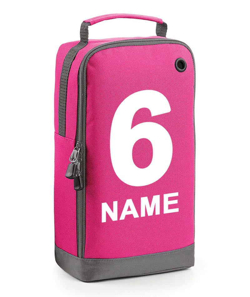 Personalised Any Number and Name Boot Bags Football Rugby Sports PE Gym Kit Bag