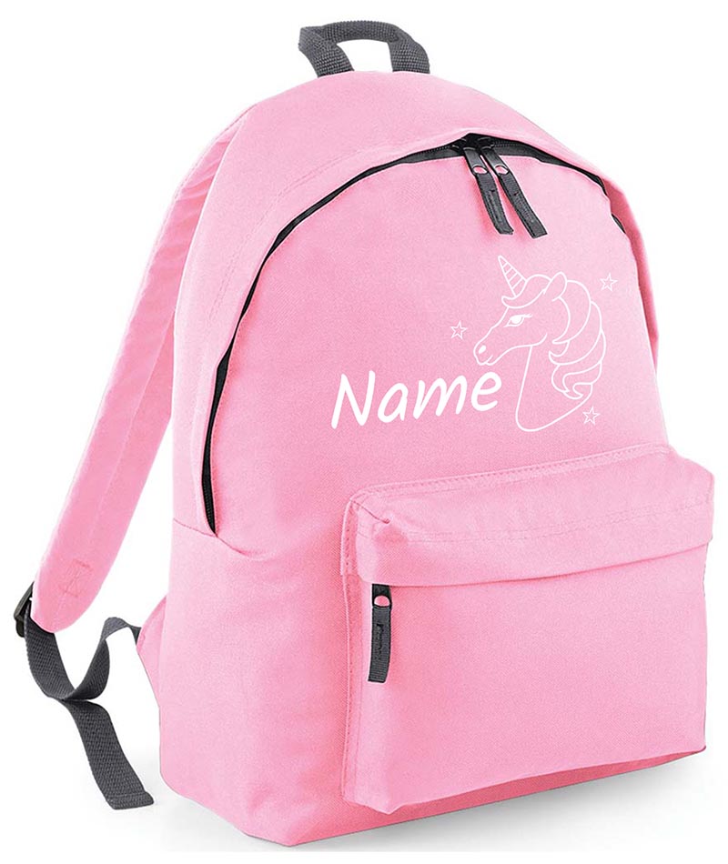 Personalised School Bag Set Girls Backpack Lunch Box Unicorn Gift