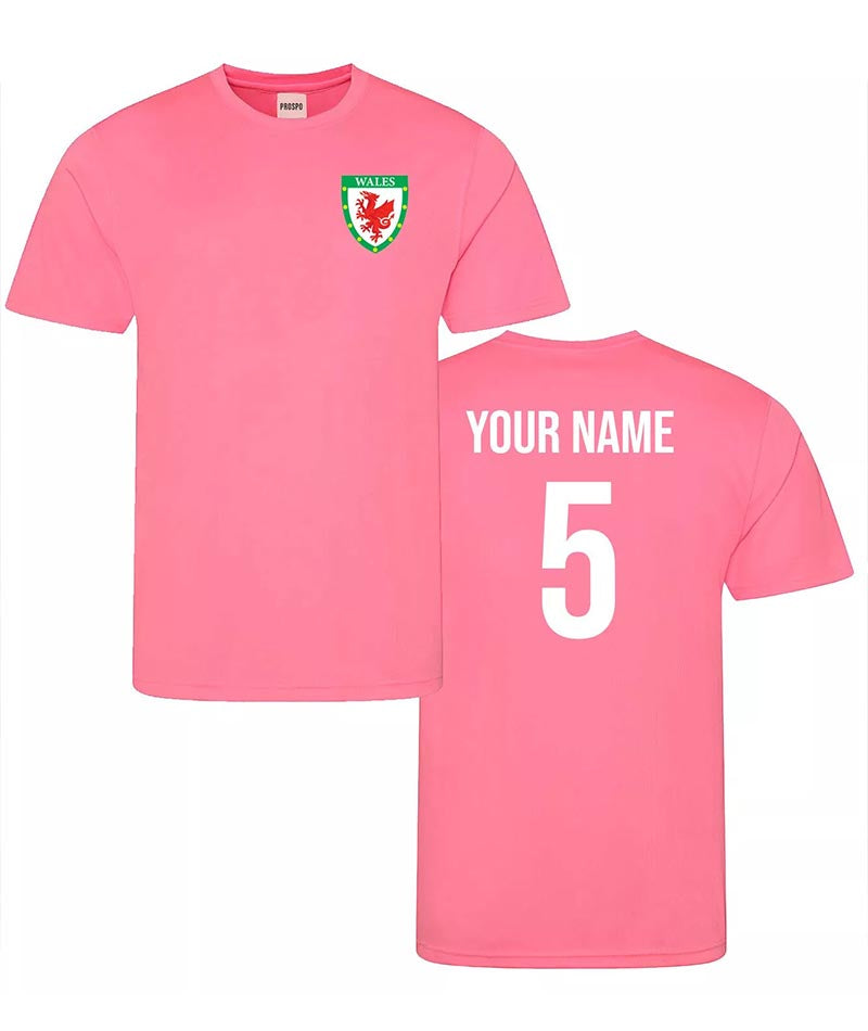 Personalised Wales Custom Football Shirts For Boys And Girls Best Birthday Gift