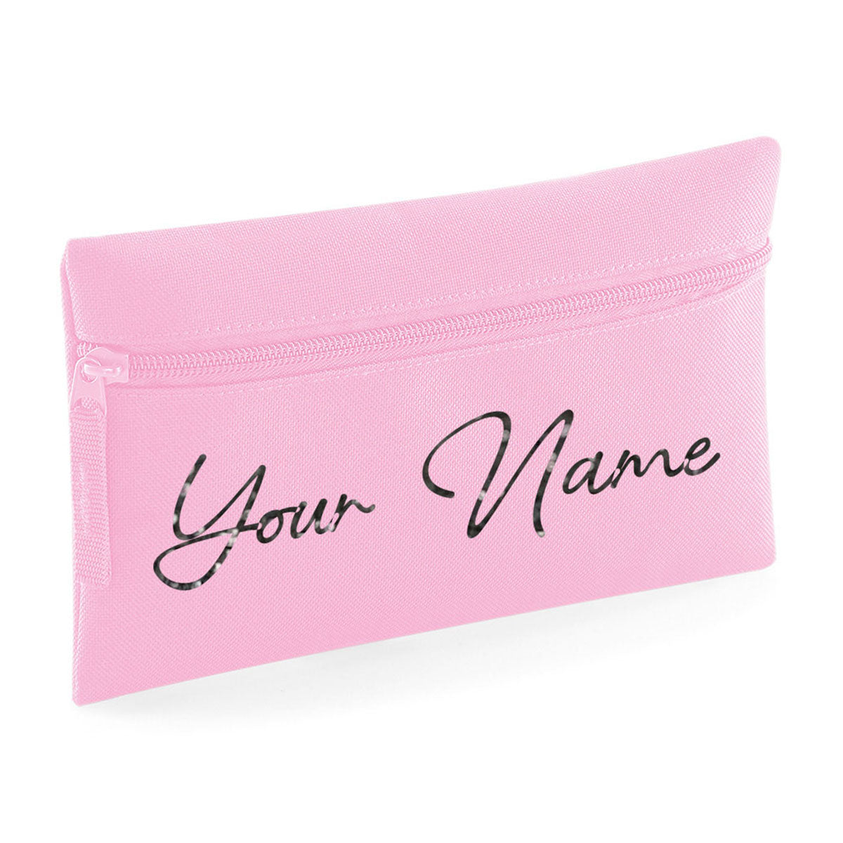 Personalised Pencil Case With Glitter Name School Equipment Pens Bag Case