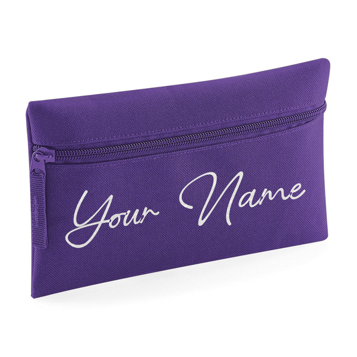 Personalised Pencil Case With Glitter Name School Equipment Pens Bag Case