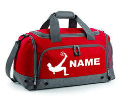 Personalised Football Holdall With Your Name Or Club Kids Boys Men Kit Bag