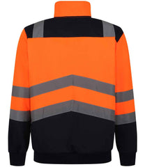 Regatta High Visibility Pro 14 Zip Sweatshirt