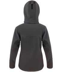 Result Core Ladies Hooded Soft Shell Jacket