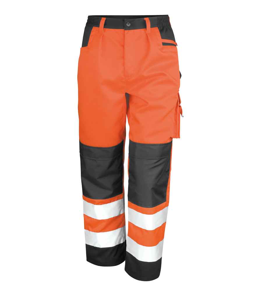 Result SafeGuard HiVis Cargo Trousers