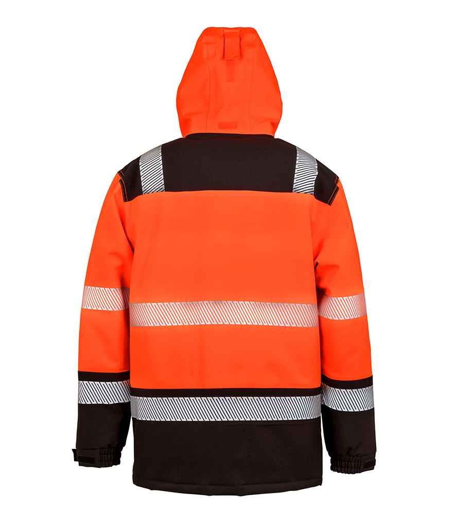 Result SafeGuard Extreme Tech Printable Soft Shell Safety Jacket