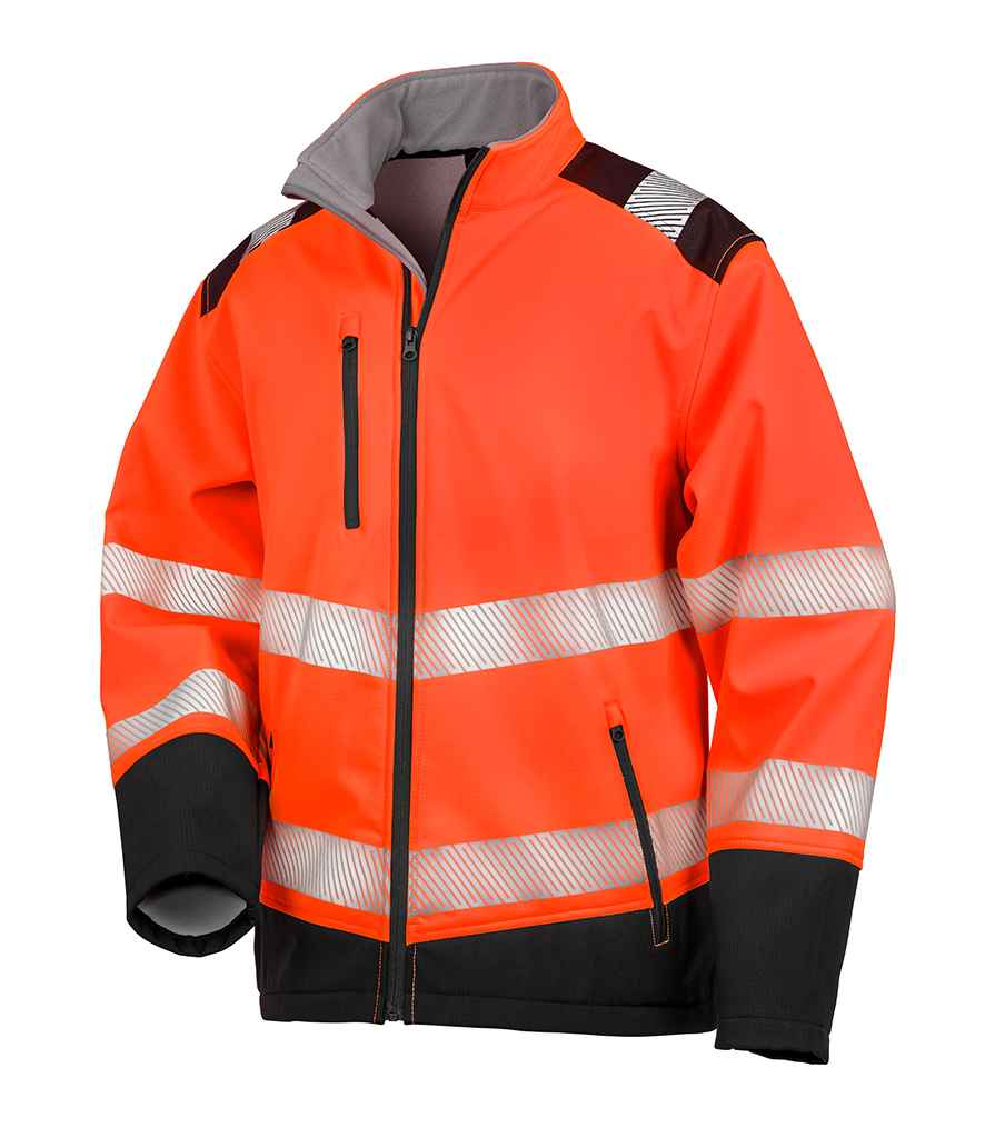 Result SafeGuard Printable Ripstop Safety Soft Shell Jacket