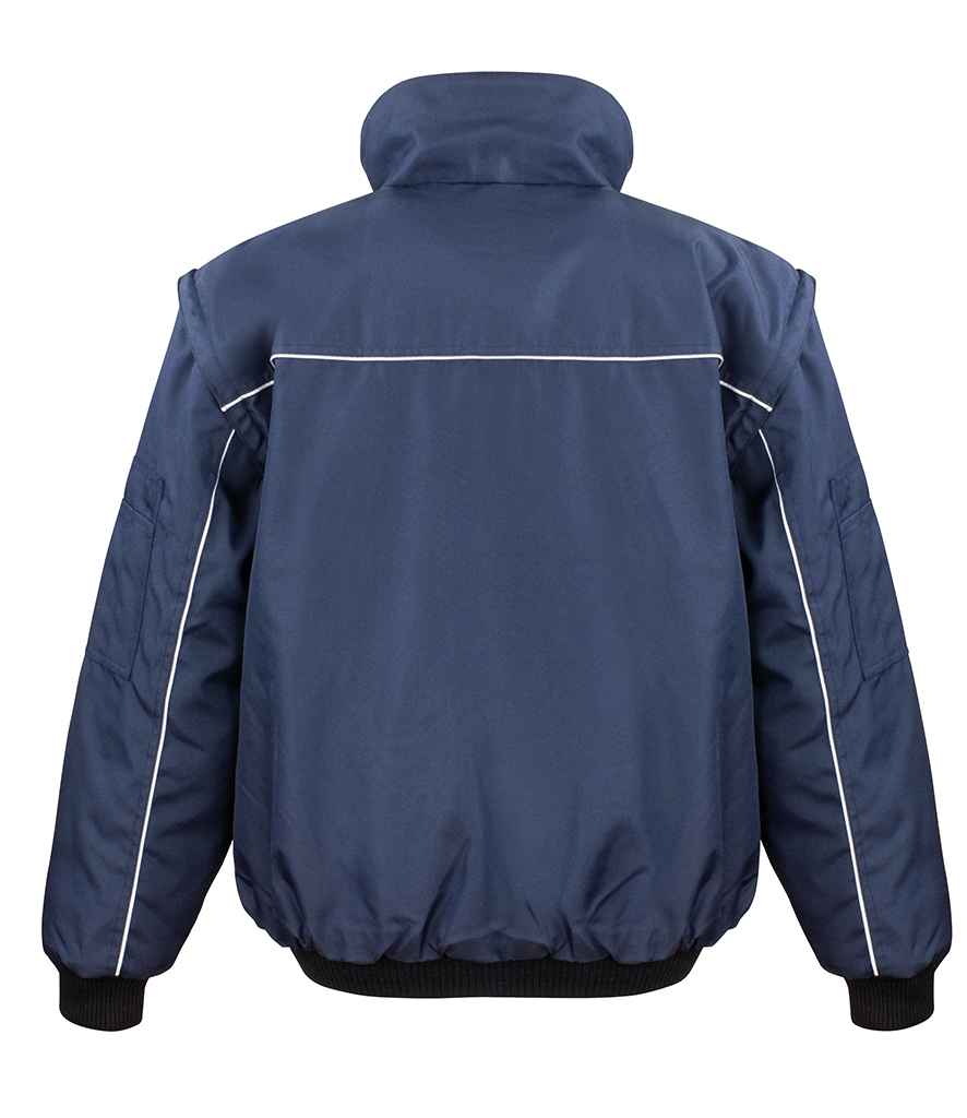 Result WorkGuard Zip Sleeve Heavy Duty Jacket