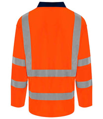 Pro RTX High Visibility Long Sleeve Polo Shirt