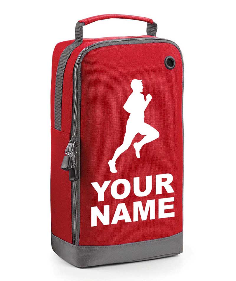 Personalised Running Boot Bags Men Boys Runner Sports Kit Bag