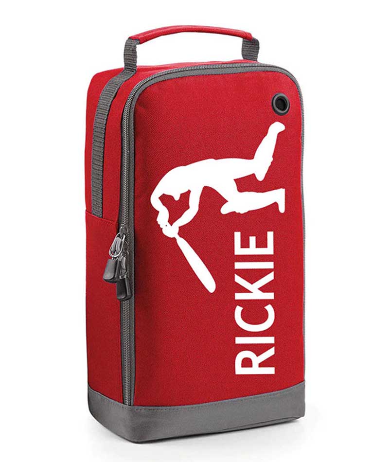 Personalised Any Name Cricket Boot Bags Sports School Gym PE Accessories Kit Bag